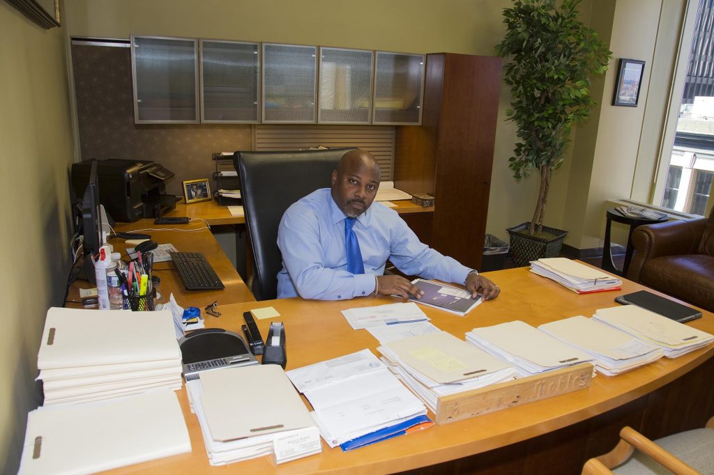 Bryan at desk